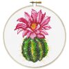 Needleart World Pink Cactus voorbedrukt borduren (pakket)