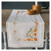 Vervaco Tafelloper Meesjes met lampionplant borduren (pakket) PN-0194789