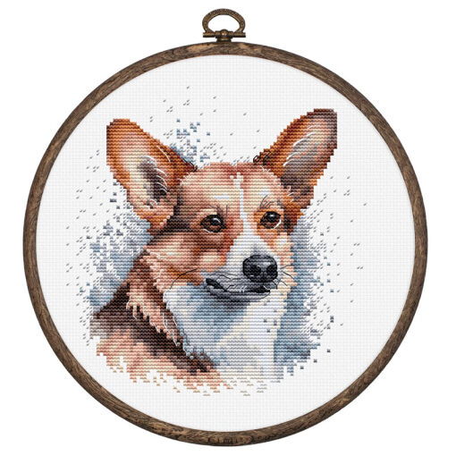 Luca-S Welsh Corgi borduren (pakket) BC212