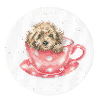 Bothy Threads Hannah Dale - Teacup Pup borduren (pakket) XHD119P