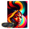 Kleurrijke vrouw Premium DP Diamond Painting