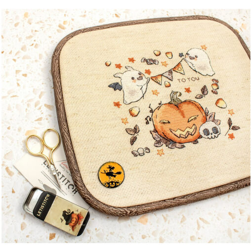 Leti Stitch Boo To You borduren (pakket) L8814