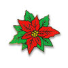 Leti Stitch Poinsettia Needle Minder 14353