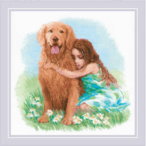 RIOLIS True Friend borduren (pakket) 2158