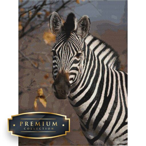 Zebra Premium DP Diamond Painting