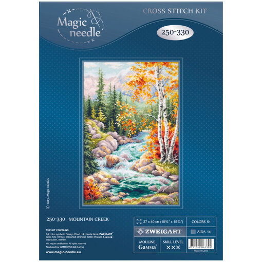 Magic Needle Mountain Creek borduren (pakket) 250-330