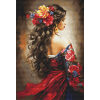 Luca-S The Spanish Girl Petit Point borduren (pakket) G702