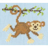 Bothy Threads Little Stitchers Skip Monkey Mayhem borduren SKIP3