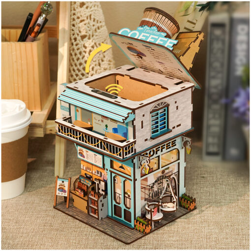 Tonecheer Cape Coffee Shop bureau prullenbak TQ181 - Afbeelding 2