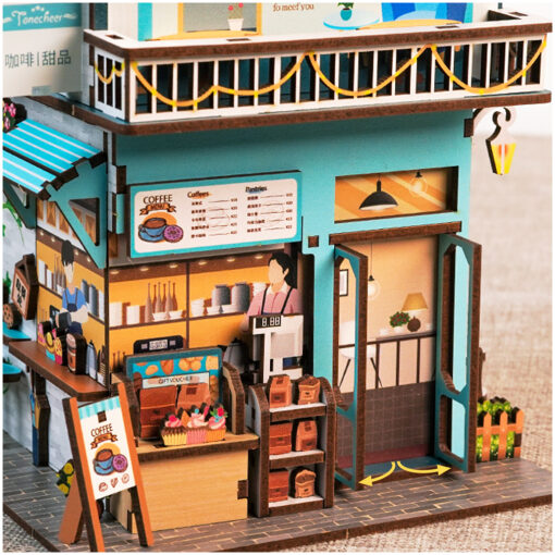 Tonecheer Cape Coffee Shop bureau prullenbak TQ181 - Afbeelding 4