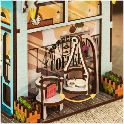 Tonecheer Cape Coffee Shop bureau prullenbak TQ181 - Afbeelding 5