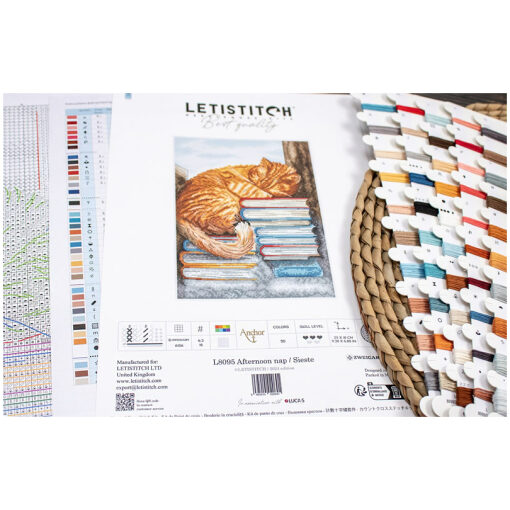 Leti Stitch Afternoon nap borduren (pakket) L8095