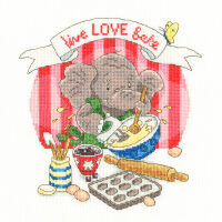 Bothy Threads Simon Taylor-Kielty Jumbo Muffins borduren (pakket) XEL13 **