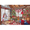 Leti Stitch Christmas Cabin borduren (pakket) L8105