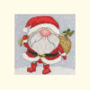 Bothy Threads Jenny Barton Jolly Santa borduren (pakket) XMAS71