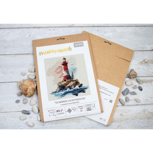 HobbyJobby Summer Lighthouse borduren (pakket) HJ015