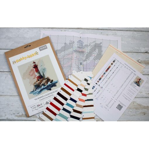 HobbyJobby Summer Lighthouse borduren (pakket) HJ015