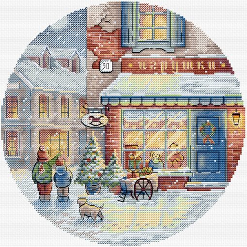 HobbyJobby The Eve of The Holidays borduren (pakket) HJ036