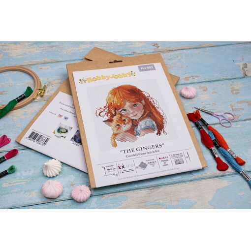 HobbyJobby The Gingers borduren (pakket) HJ002