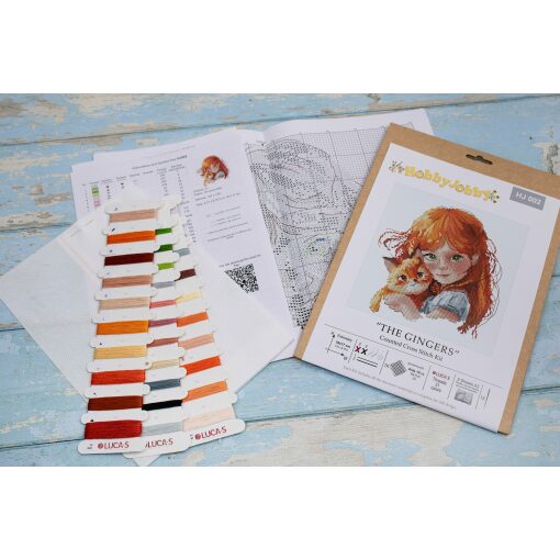 HobbyJobby The Gingers borduren (pakket) HJ002