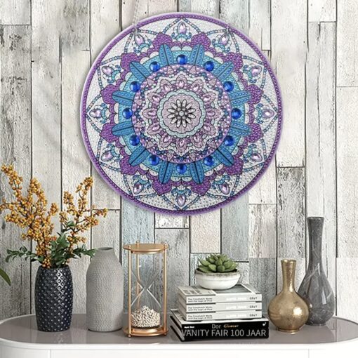 Diamond painting muurhanger Mandala - Afbeelding 2