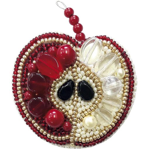 Momentos Mágicos BP-188 Red apple Broche maken (pakket)