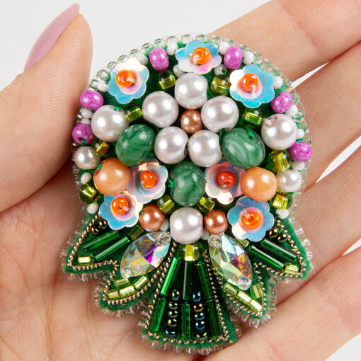 Momentos Mágicos BP-273 Bouquet Broche maken (pakket)