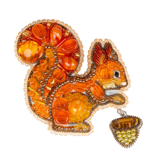 Momentos Mágicos BP-326 Squirrel Broche maken (pakket)