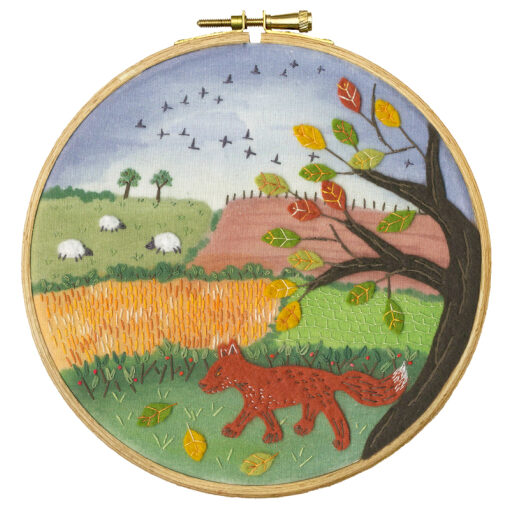 Bothy Threads Bothy Designs Falling Leaves Vilt borduurpakket EFE9