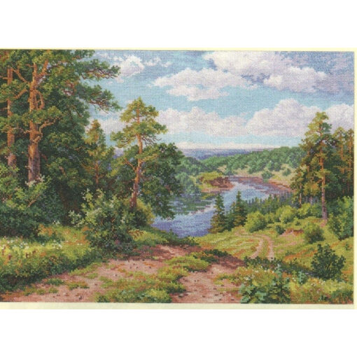 Alisa Above the river borduren (pakket) 3-13
