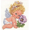 Alisa Angel of Happiness borduren (pakket) 0-14