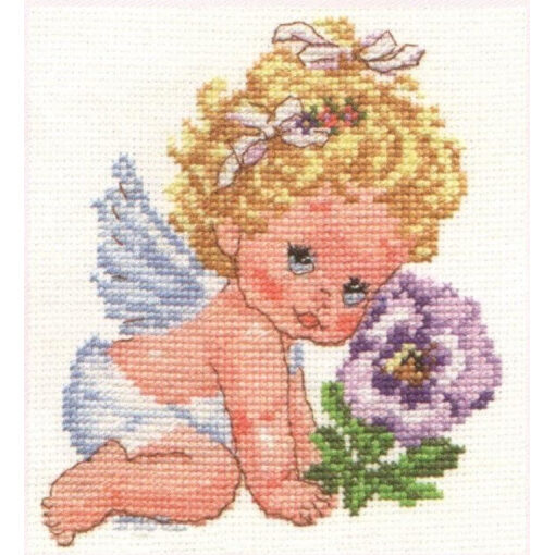 Alisa Angel of Happiness borduren (pakket) 0-14