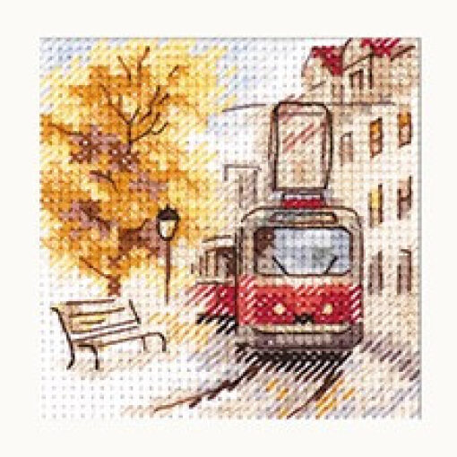 Alisa Autumn in the city The tram borduren (pakket) 0-217