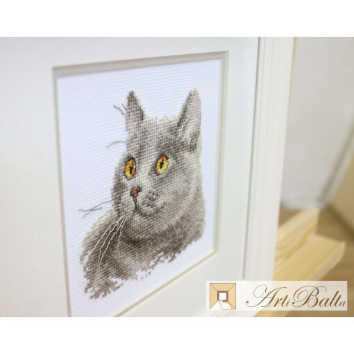 Alisa British Cat borduren (pakket) 0-134