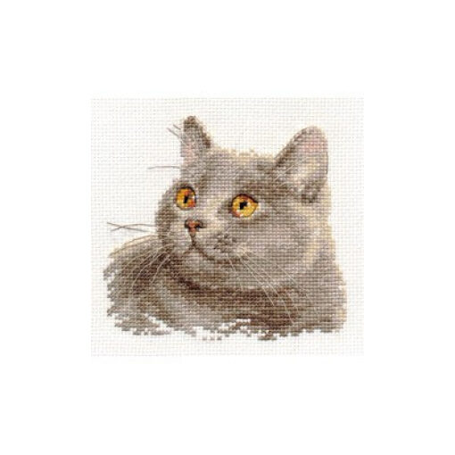 Alisa British Cat borduren (pakket) 0-134