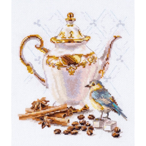 Alisa Coffee Connoisseur borduren (pakket) 5-21