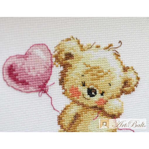 Alisa Lovely Teddy Bear borduren (pakket) 0-70