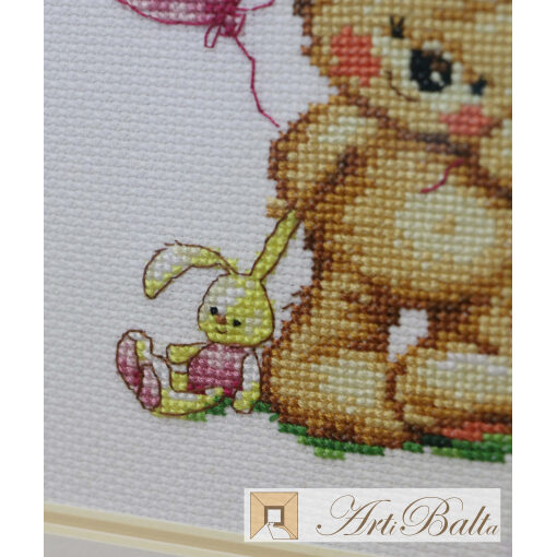 Alisa Lovely Teddy Bear borduren (pakket) 0-70