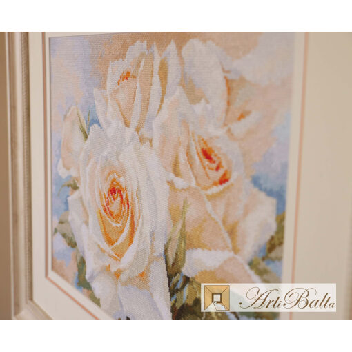 Alisa White Roses borduren (pakket) 2-32