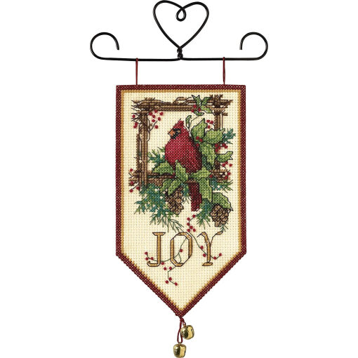 Dimensions Cardinal Joy Christmas Banner 8822