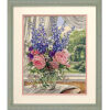 Dimensions Peonies & Delphiniums 35257