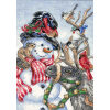 Dimensions Snowman & Reindeer 8824
