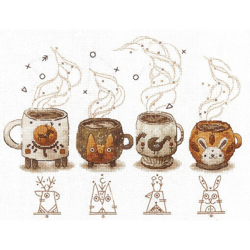 Andriana Coffee Keepers borduren (pakket) SANH-05