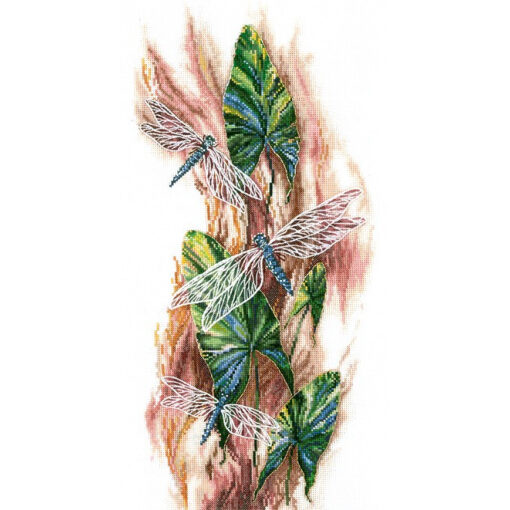 Andriana Dancing dragonflies borduren (pakket) SANT-17