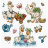 Andriana Sampler. Goose-summer resident borduren (pakket) SANS-64