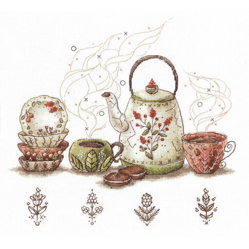 Andriana Tea keepers borduren (pakket) SANH-06