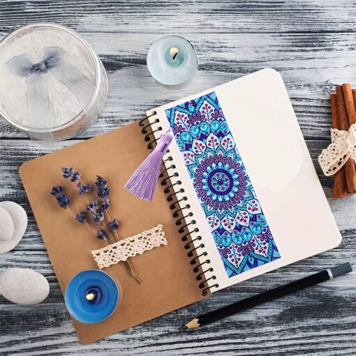 Diamond Painting Mandala boekenlegger (1 stuks)