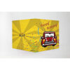 Wizardi Happy Birthday Retro car Diamond painting wenskaart