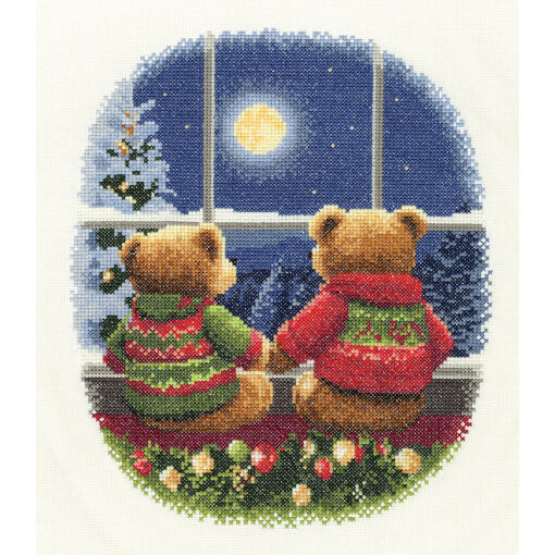 Heritage Crafts William's Christmas Wish borduren (pakket)