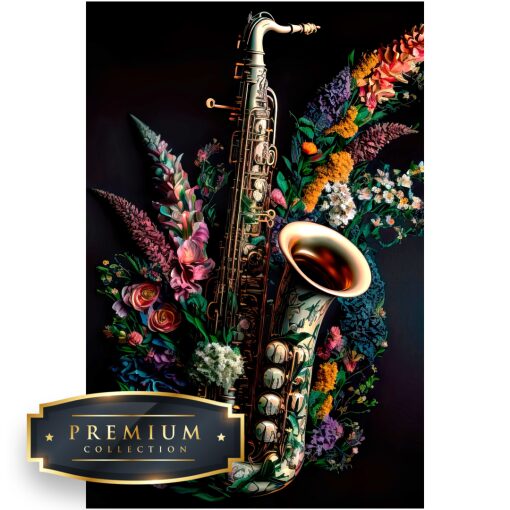 Saxofoon Premium DP Diamond Painting